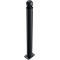 Ornamental bollard | Series 484B | � 82 mm | stationary, to be fixed by plugswith base plate 100 x 150 mm | without lock | without eyelet